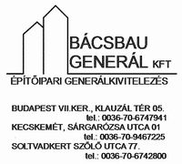 BÁCSBAU GENERAL Kft.